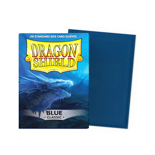 Dragon Shield Card Sleeves - Blue (Standard)-Hobbykort