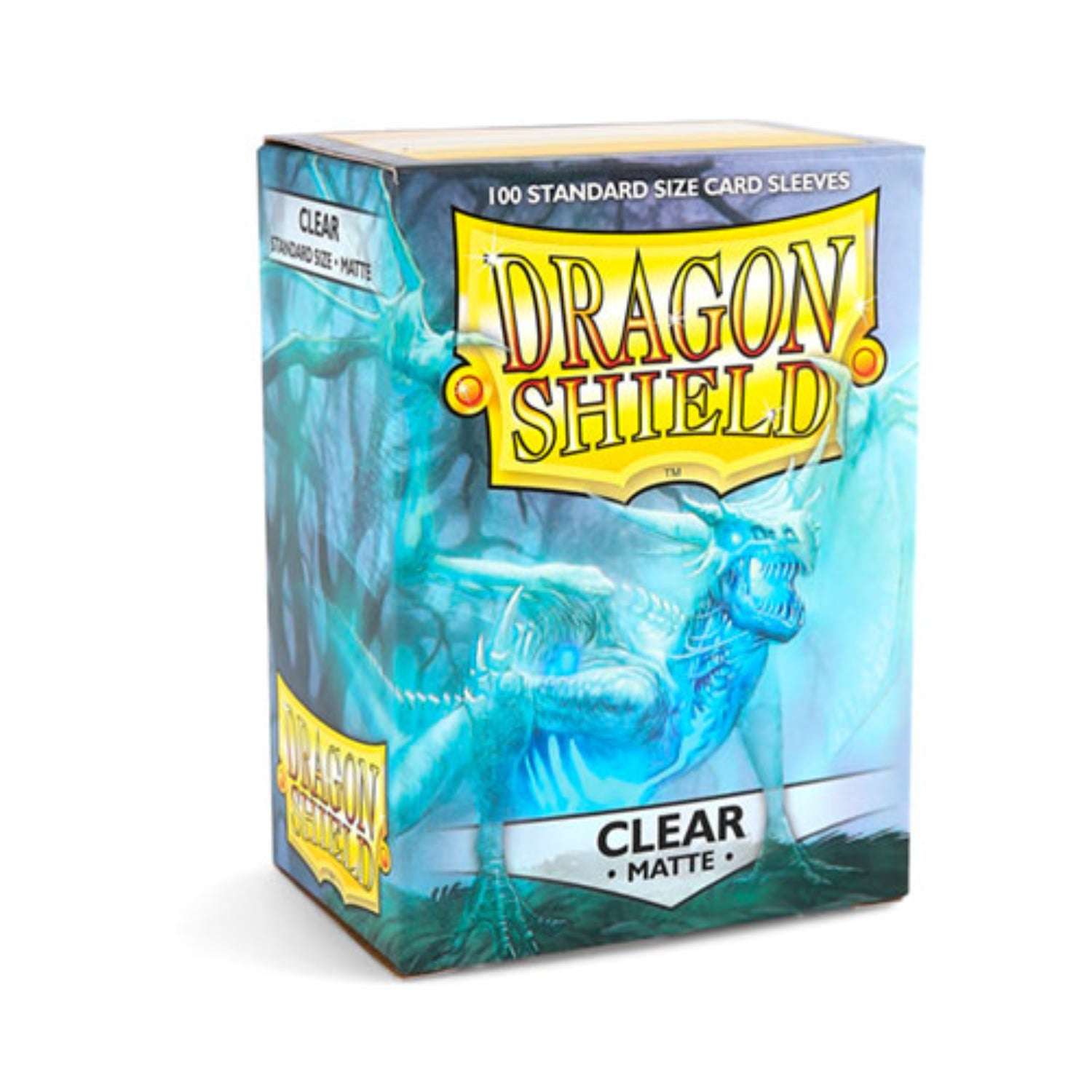 Dragon Shield Card Sleeves - Clear Matte 100st (Standard)-Hobbykort