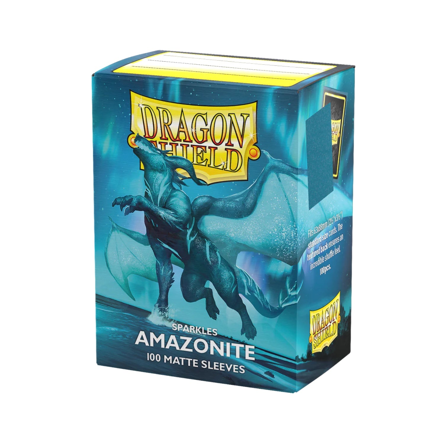 Dragon Shield Card Sleeves - Matte Amazonite 100st (Standard)-Hobbykort