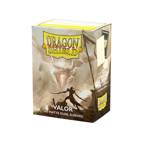 Dragon Shield Card Sleeves - Matte Dual Valor 100st (Standard)-Hobbykort