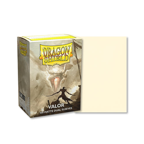 Dragon Shield Card Sleeves - Matte Dual Valor 100st (Standard)-Hobbykort