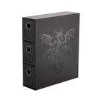 Dragon Shield Fortress Card Drawers - Black-Hobbykort