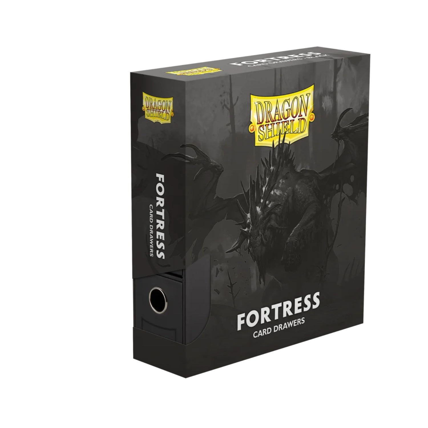 Dragon Shield Fortress Card Drawers - Black-Hobbykort