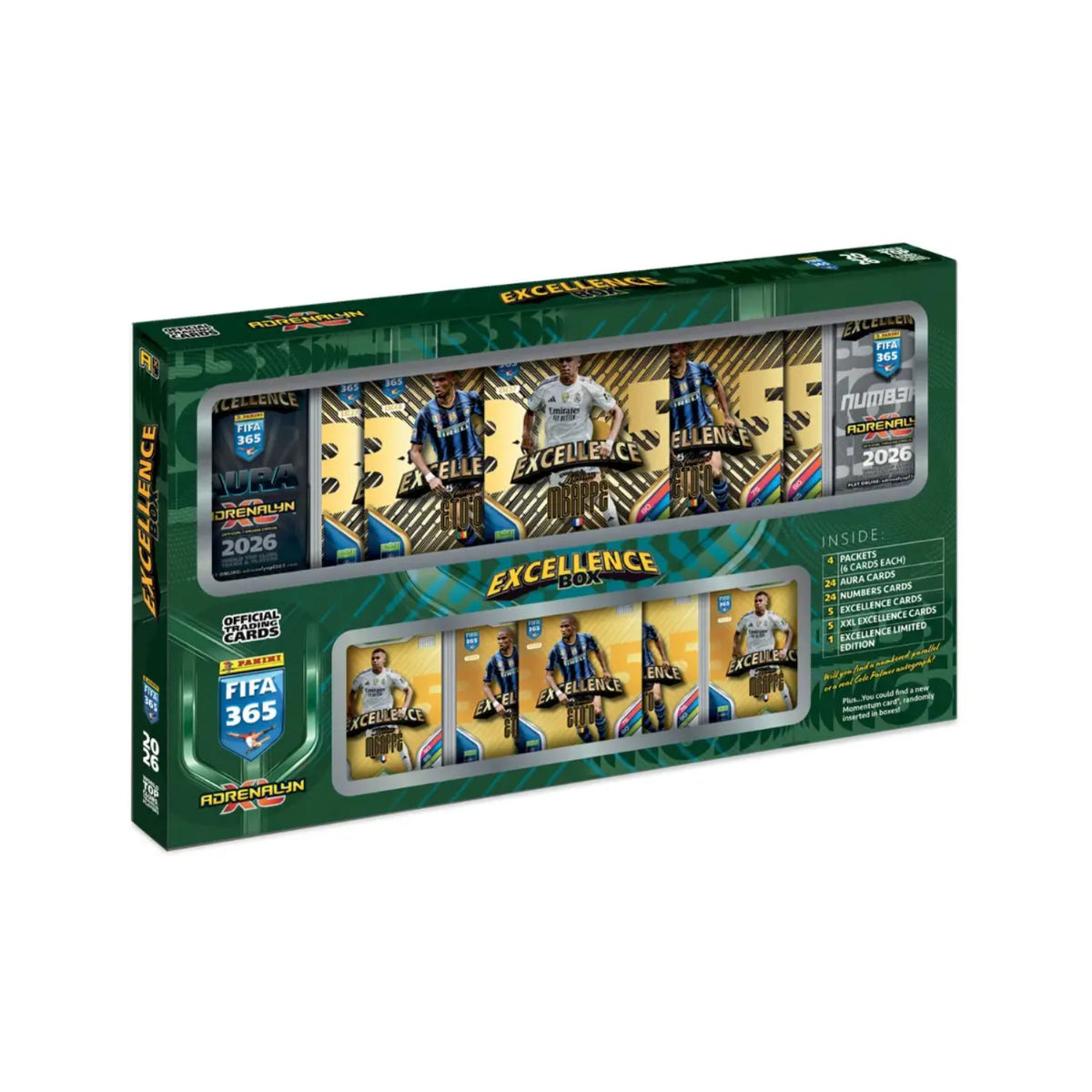 FIFA 365 Adrenalyn XL 2027 Trading Cards Excellence Box-Hobbykort