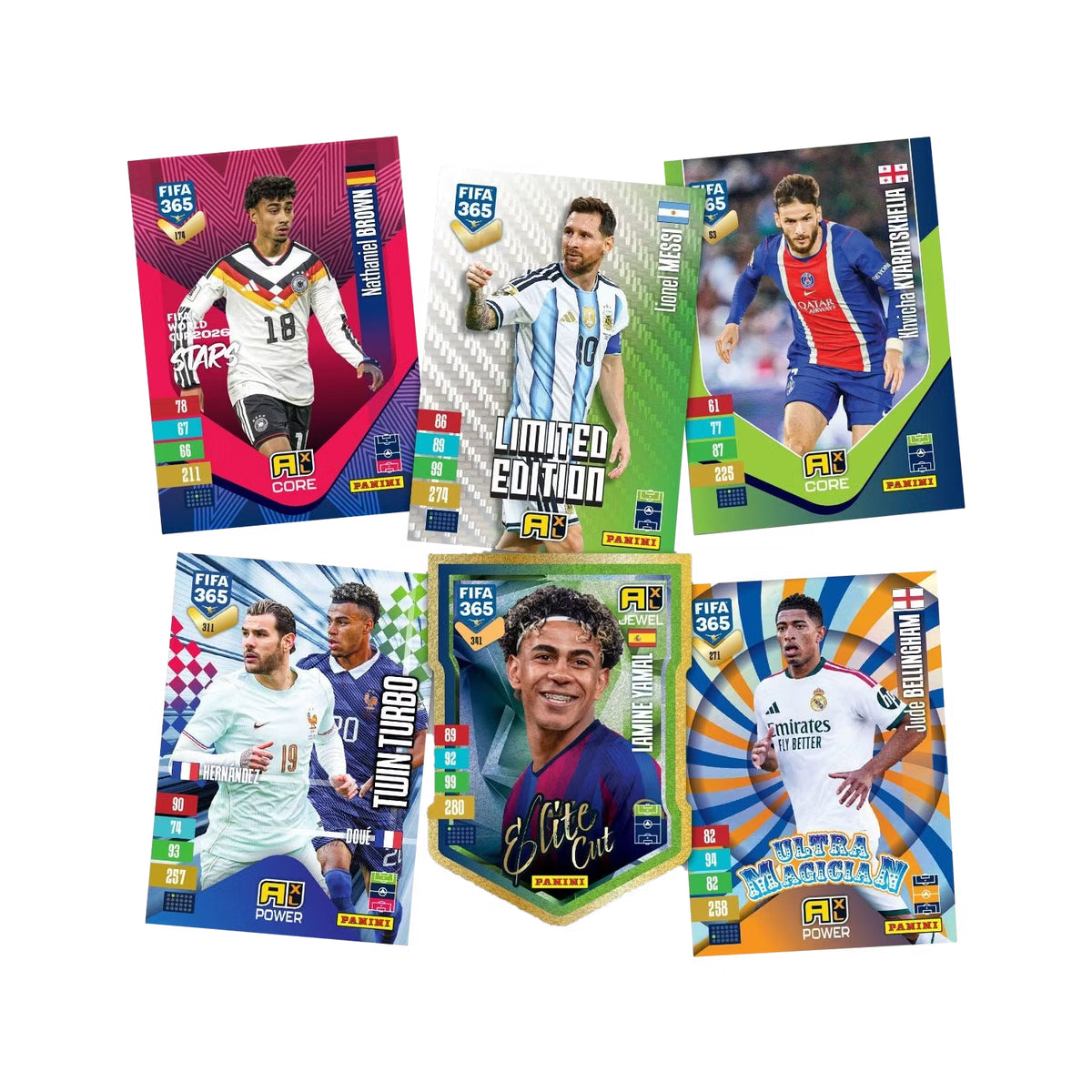 FIFA 365 Adrenalyn XL 2027 Trading Cards Nightmare XI Box-Hobbykort