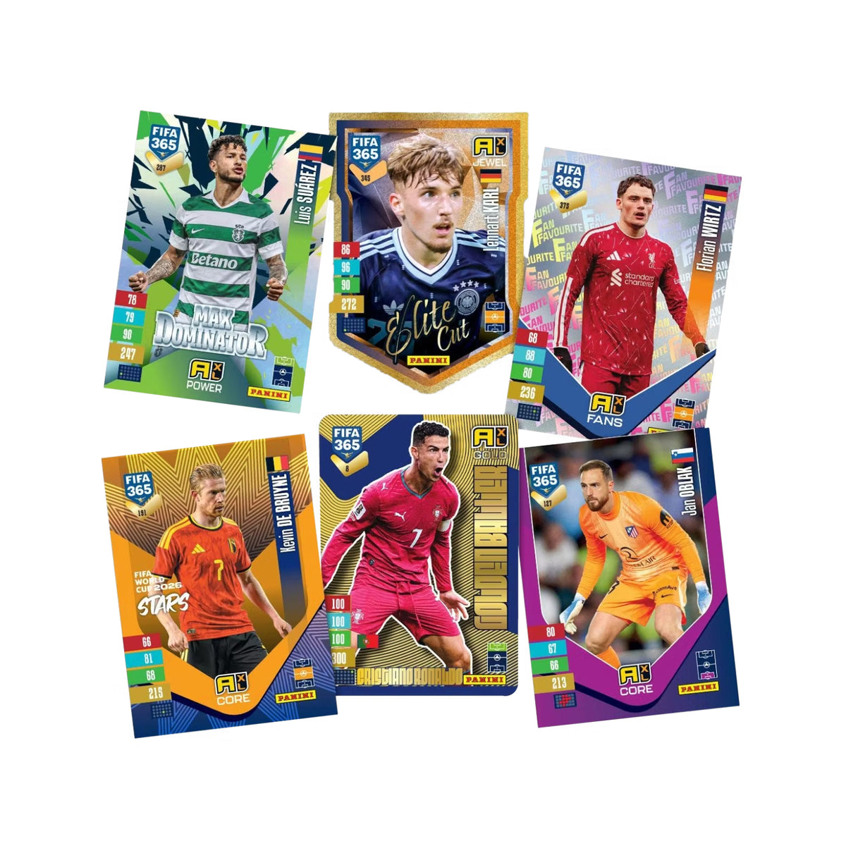 FIFA 365 Adrenalyn XL 2027 Trading Cards Nightmare XI Box-Hobbykort
