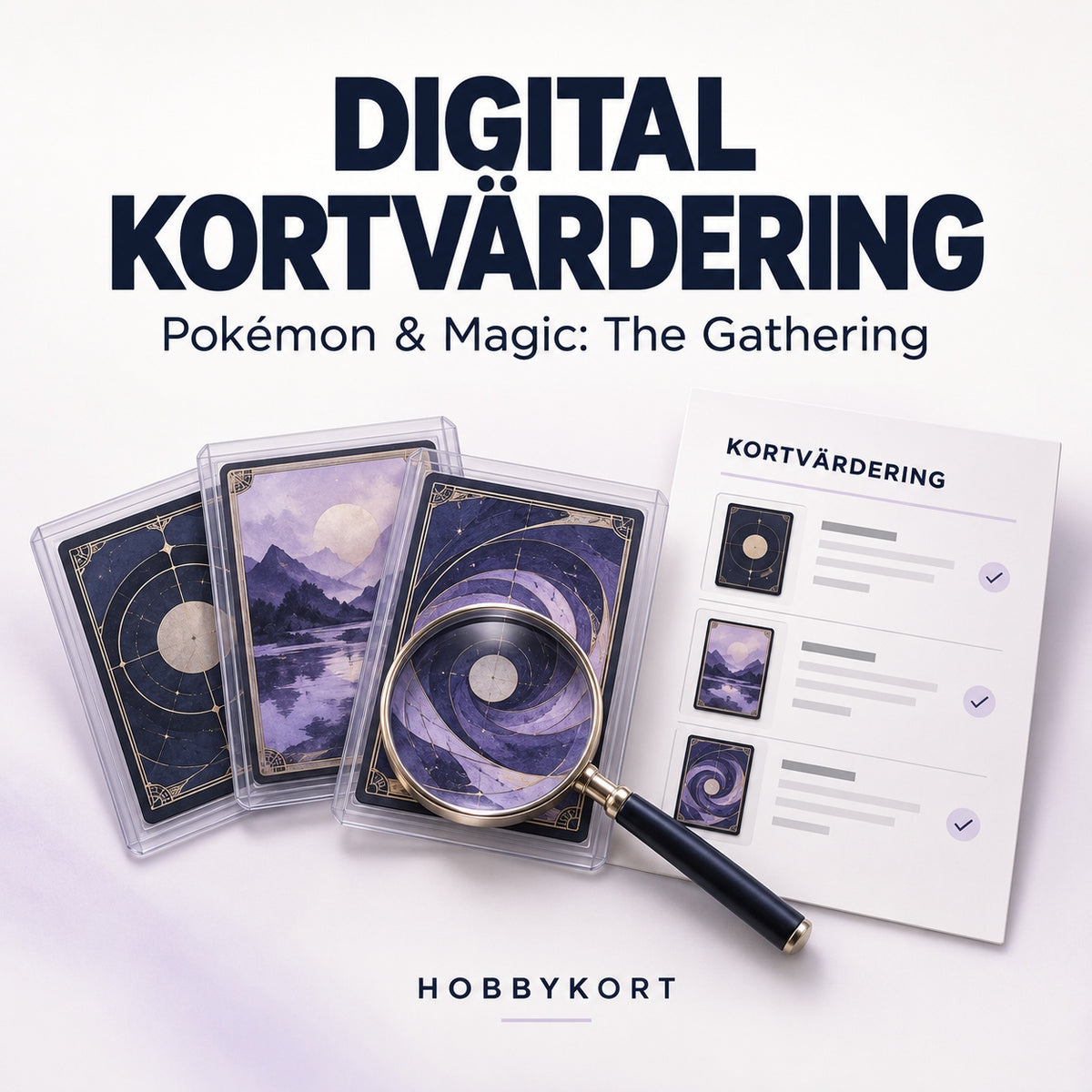 Digital kortvärdering av samlarkort-Hobbykort