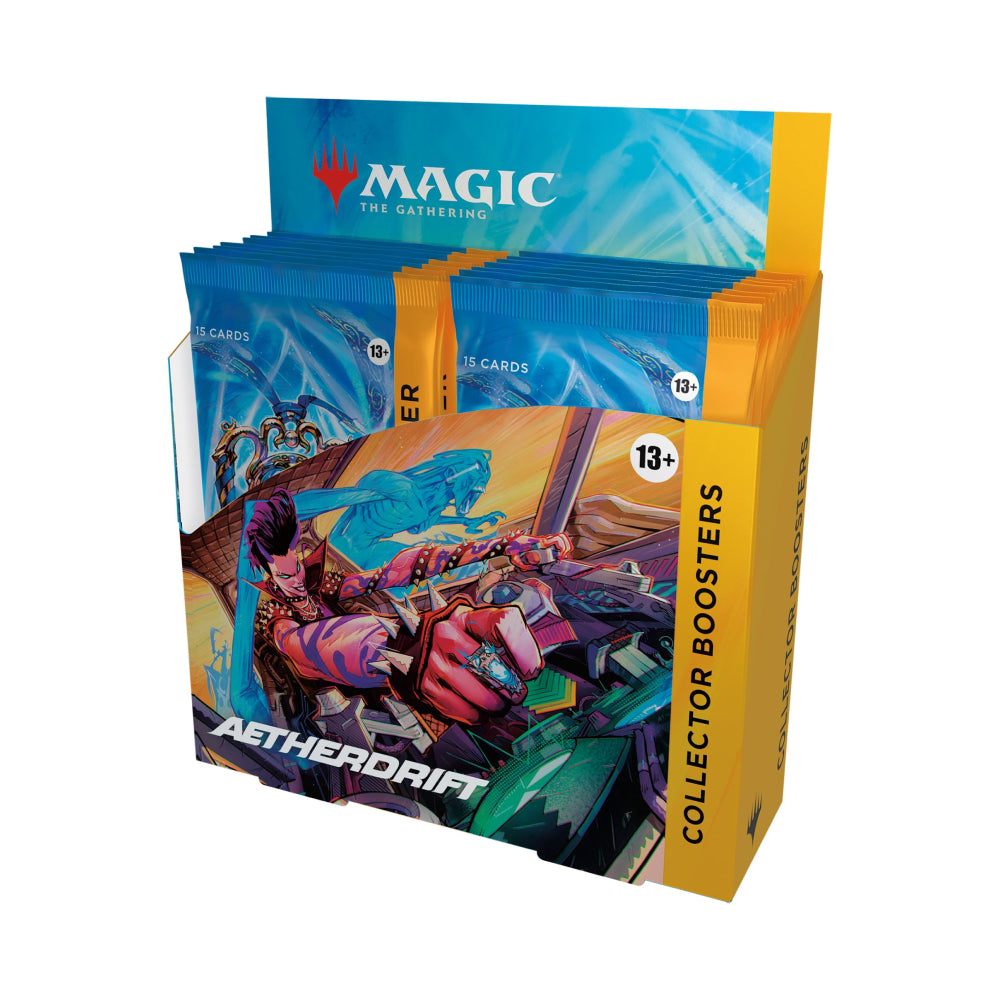 Magic The Gathering: Aetherdrift Collector Booster Box/Display-Hobbykort