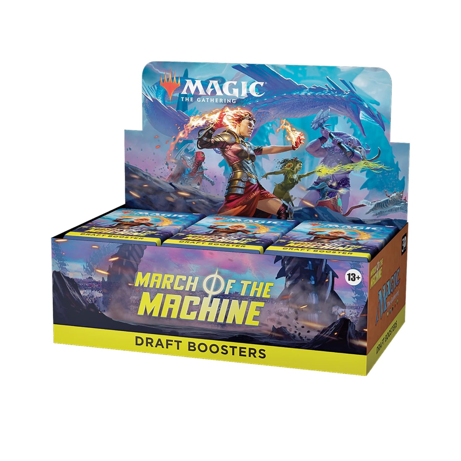 Magic The Gathering: March of the Machine Draft Play Booster Box-Hobbykort