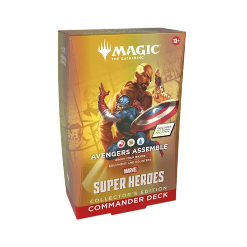 Magic The Gathering: Marvel Super Heroes Collector Commander Deck (1st)-Hobbykort