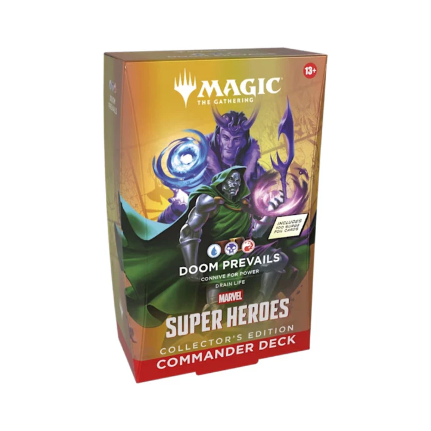Magic The Gathering: Marvel Super Heroes Collector Commander Deck (1st)-Hobbykort