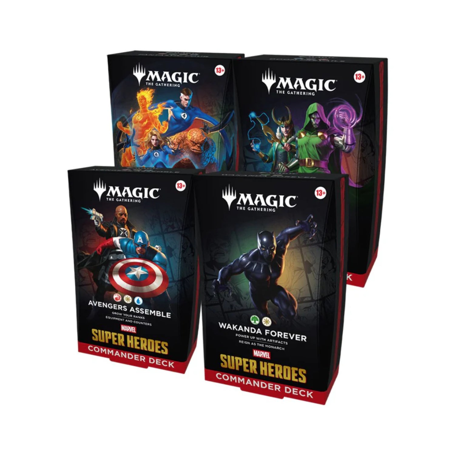 Magic The Gathering: Marvel Super Heroes Commander Deck-Hobbykort