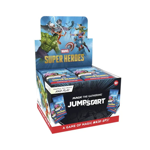 Magic The Gathering: Marvel Super Heroes Jumpstar Booster Box-Hobbykort