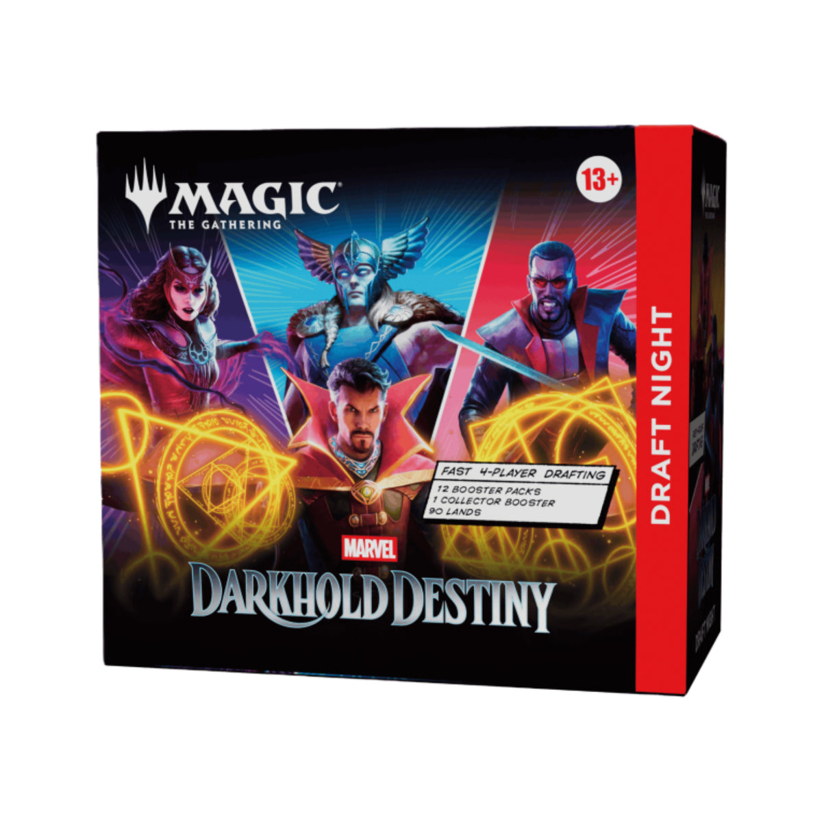 Magic The Gathering: Marvel: Darkhold Destiny Draft Night-Hobbykort