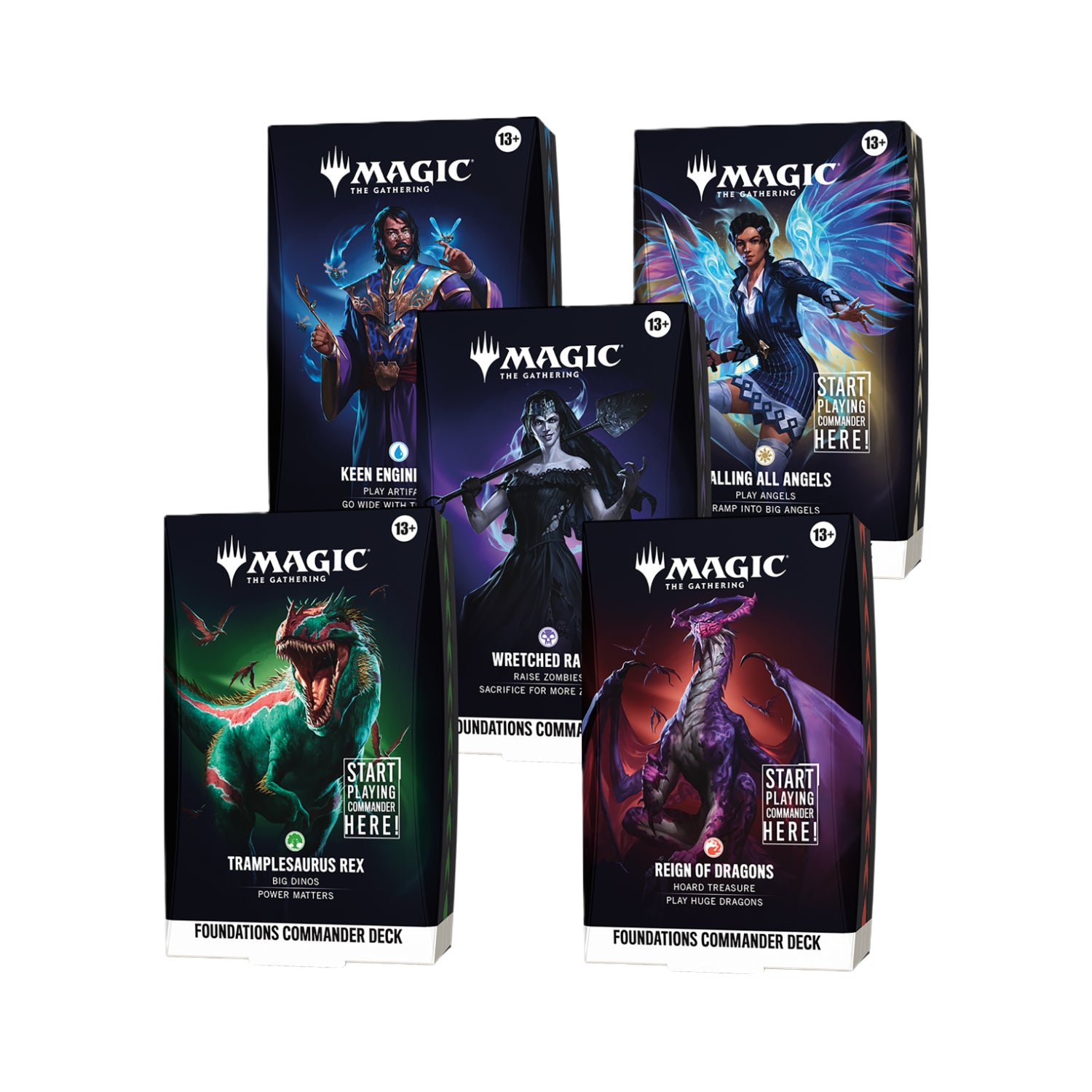 Magic The Gathering: Reality Fracture Starter Commander Deck (5st)
