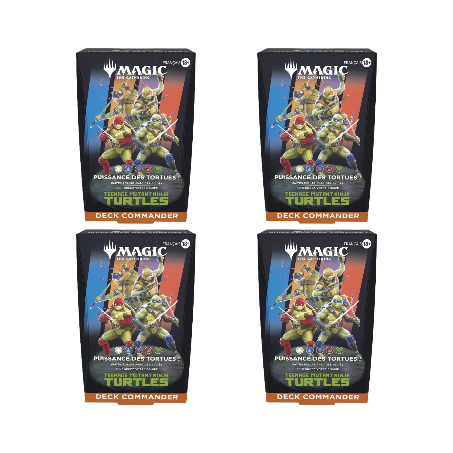 MTG TMNT Commander Deck Display 4st