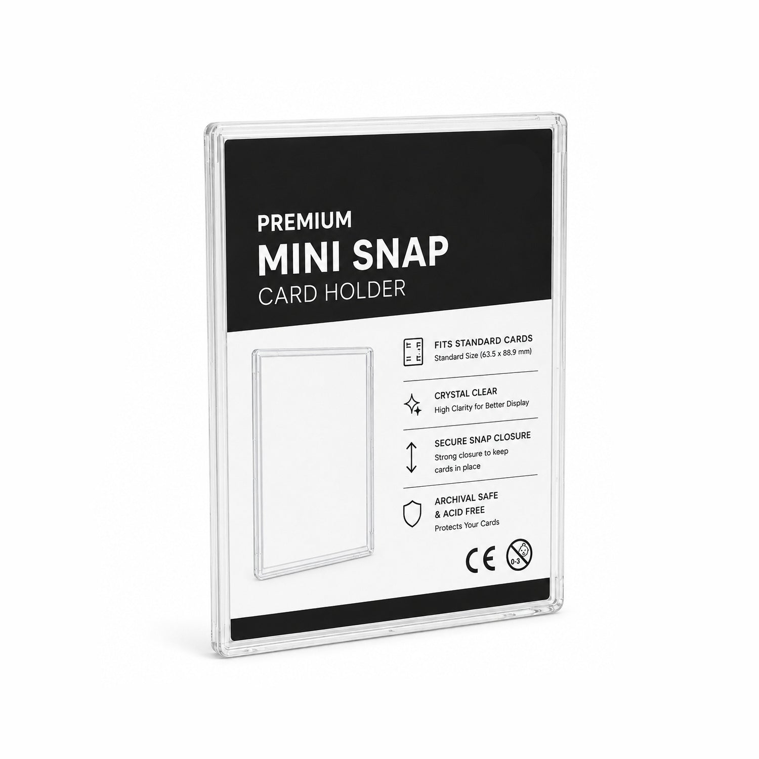 Mini Snap Card Holder (Standard)-Hobbykort
