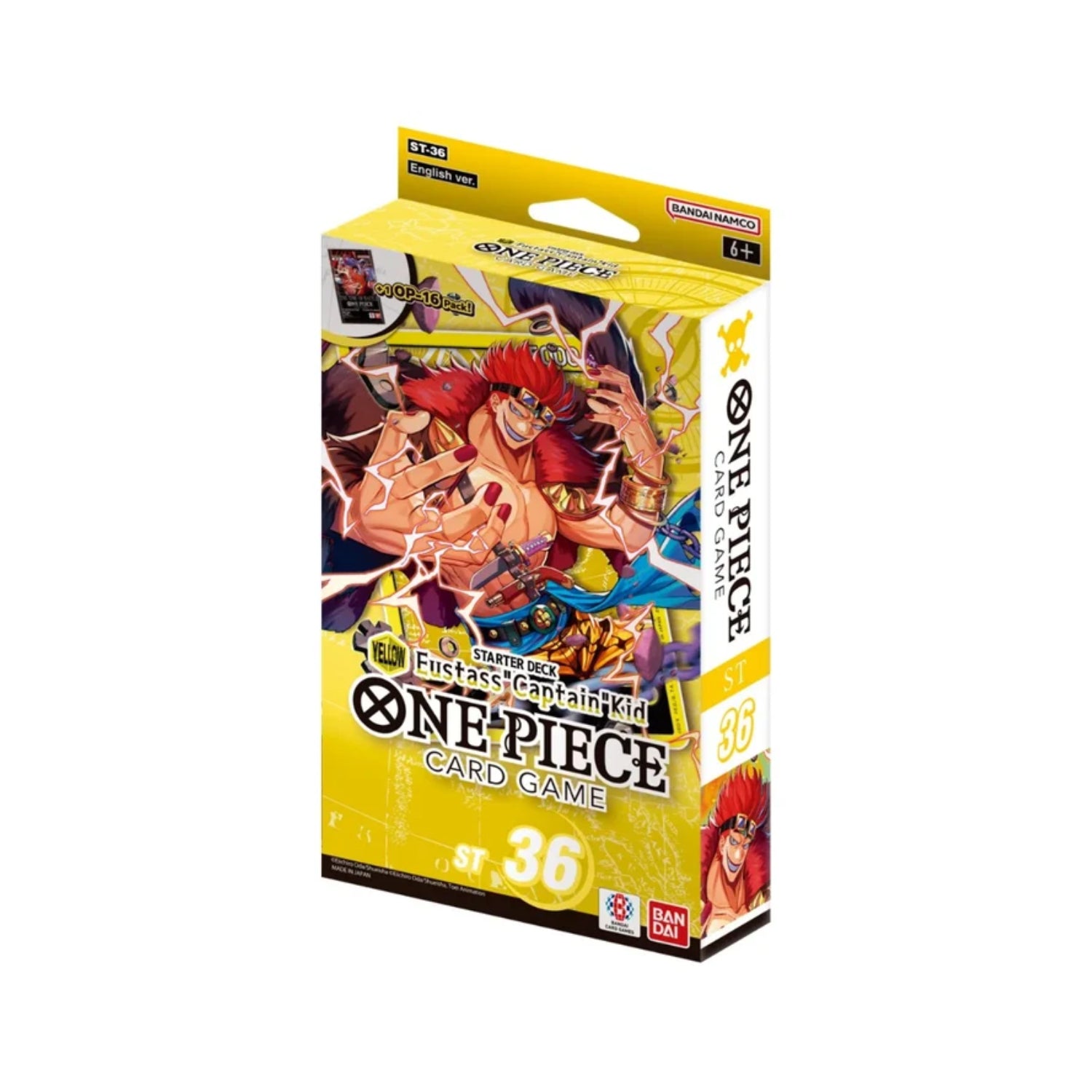 One Piece: (ST-36) Eustass Captain Kid Starter Deck (ENG)-Hobbykort