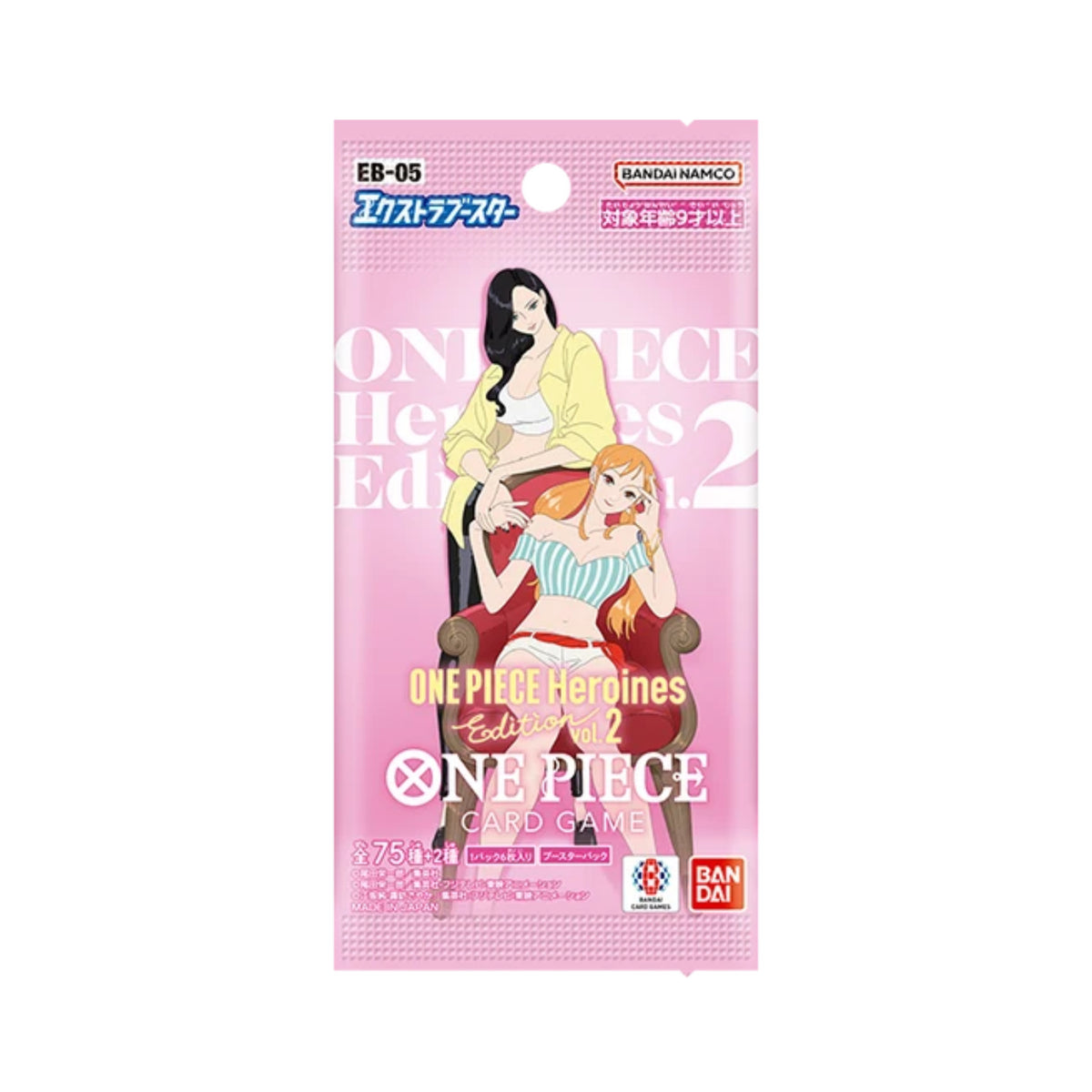 One Piece: (EB-05) Heroines Edition Vol.2 Extra Booster Box (JP)