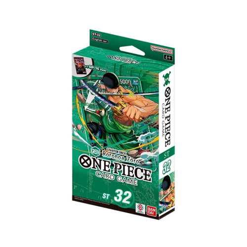 One Piece: (ST-32) Green Roronoa Zoro Starter Deck (ENG)-Hobbykort