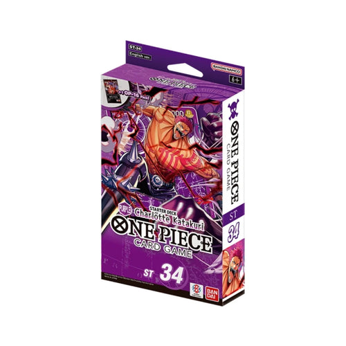 One Piece: (ST-34) Purple Charlotte Katakuri Starter Deck (ENG)-Hobbykort