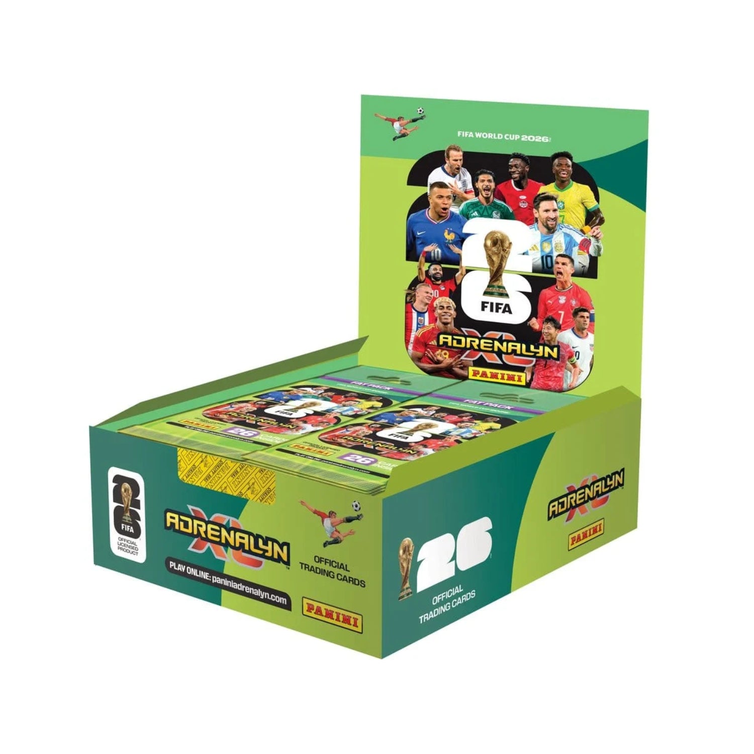 Panini FIFA World Cup 2026 Adrenalyn XL Trading Cards Fatpack Box