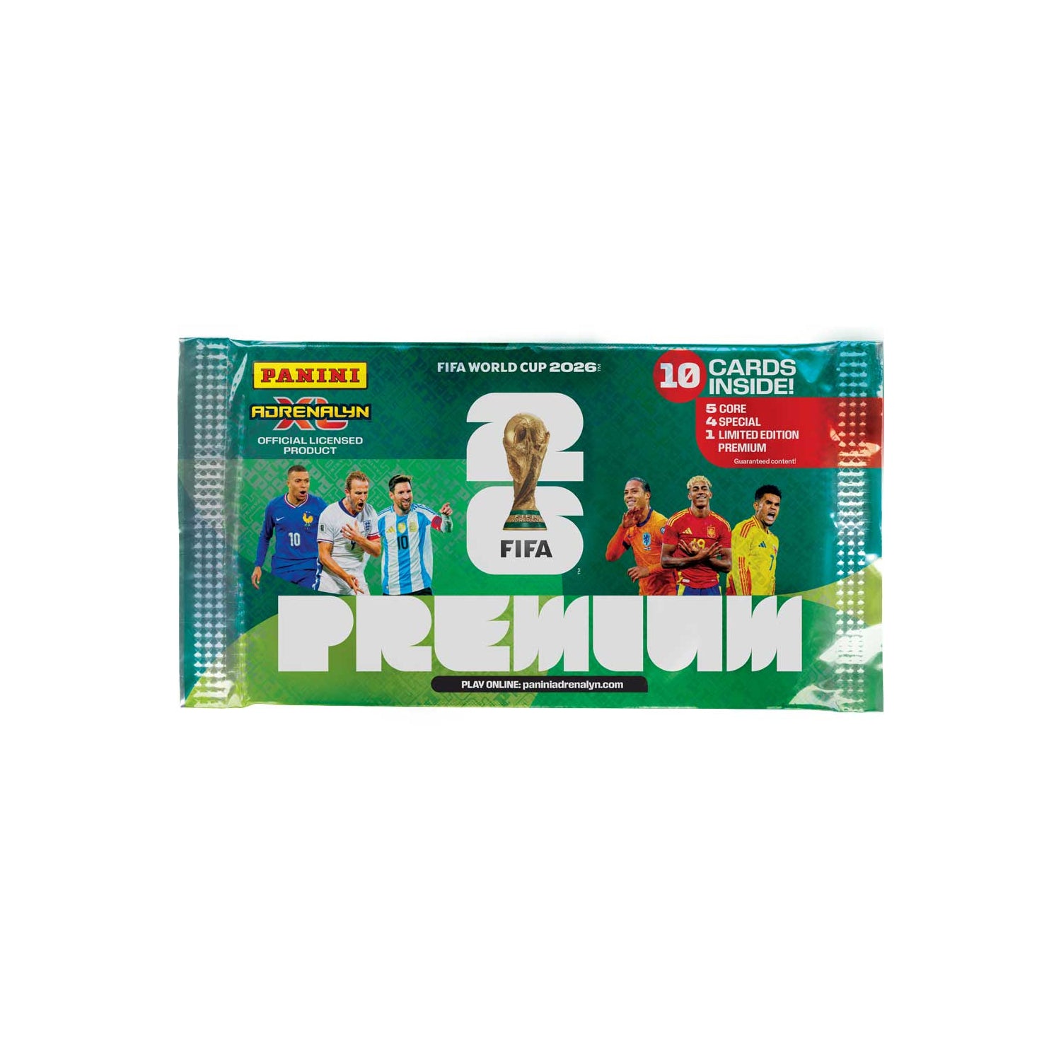 Panini FIFA World Cup 2026 Trading Cards Premium Flow Pack Box-Hobbykort