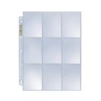 Platinum Silver Page 9-Pocket Plastficka (50st)-Hobbykort