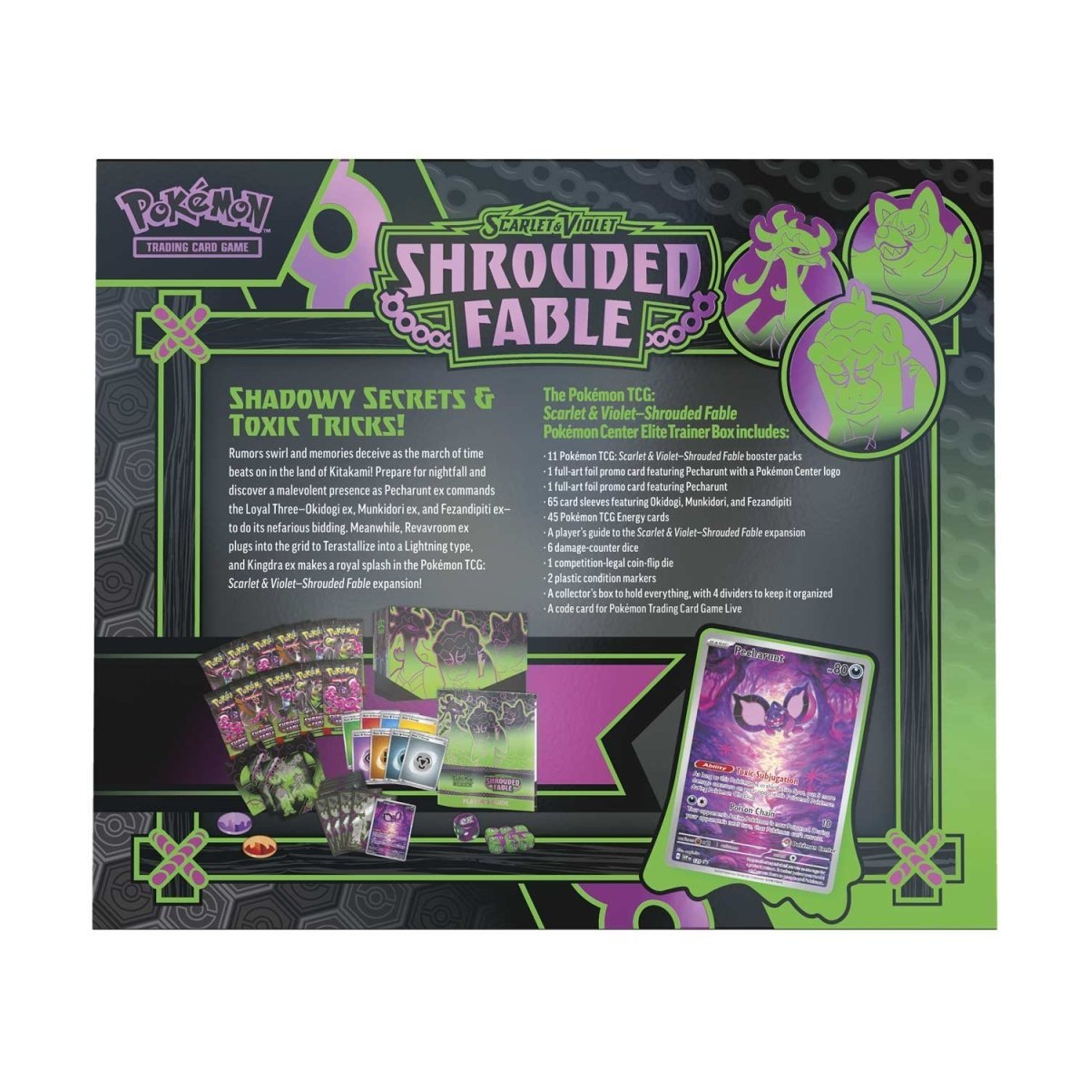 Pokémon SV6.5: Shrouded Fable Elite Trainer Box-Hobbykort