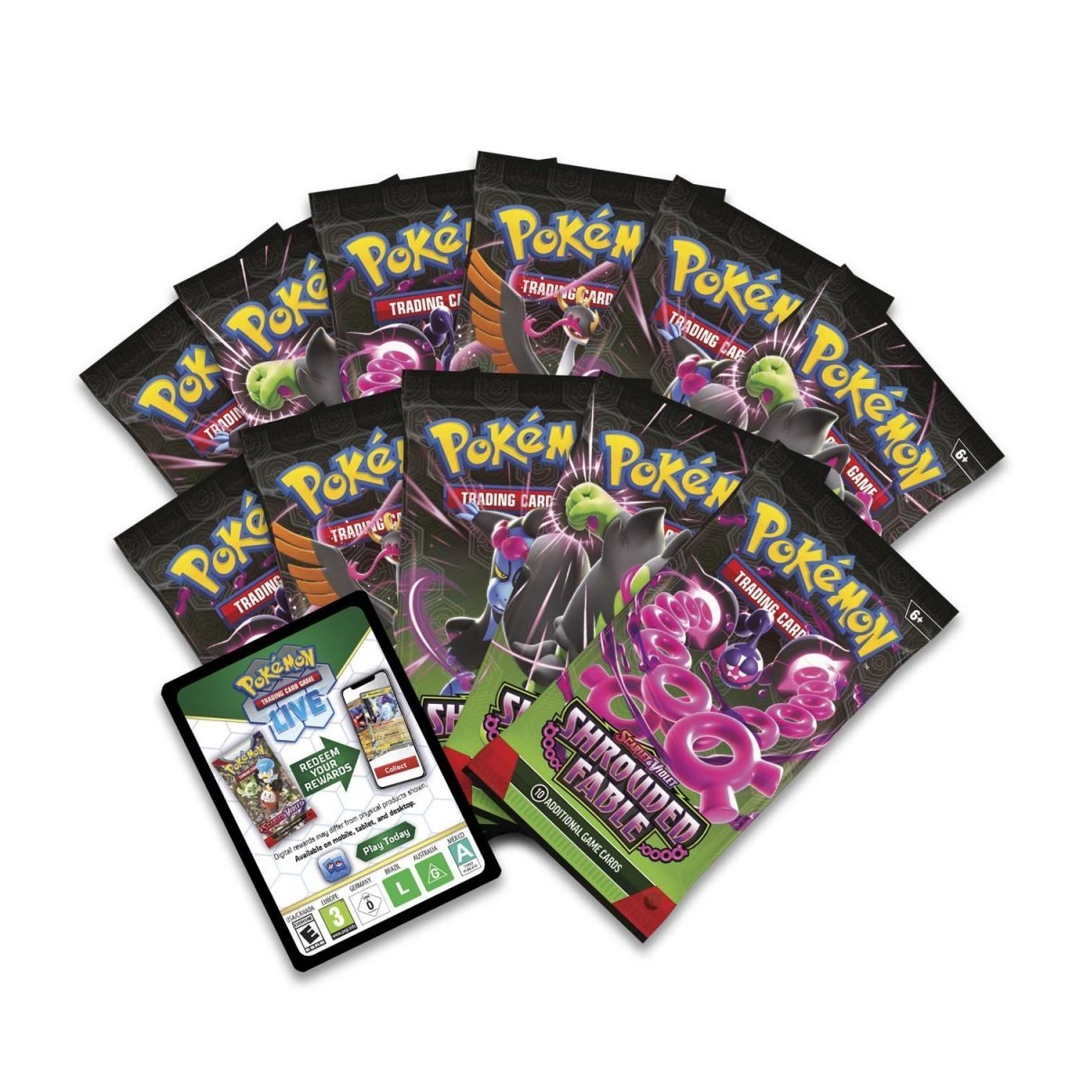 Pokémon SV6.5: Shrouded Fable Elite Trainer Box-Hobbykort