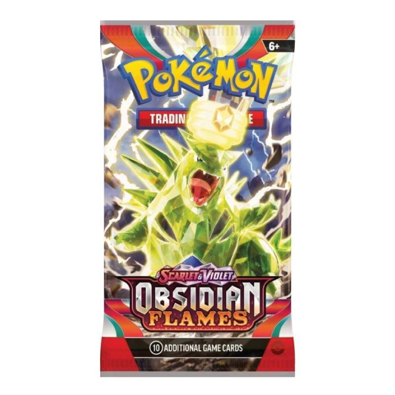 Pokémon Scarlet & Violet 3: Obsidian Flames Booster Pack - Hobbykort