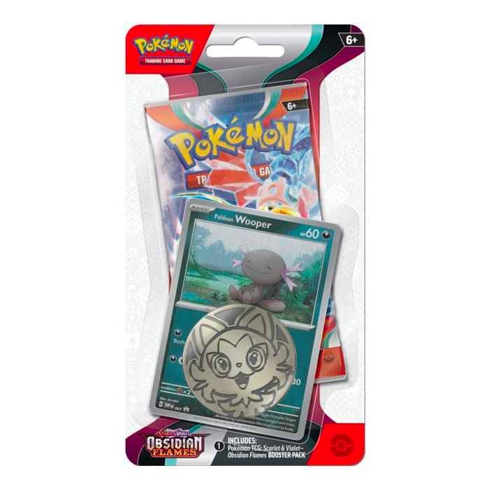 Pokémon Scarlet & Violet 3: Obsidian Flames Checklane Blister Pack - Hobbykort