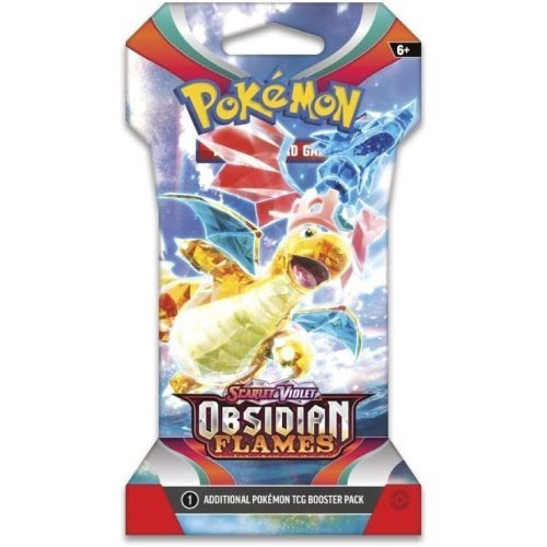 Pokémon Scarlet & Violet 3: Obsidian Flames Sleeved Booster Pack - Hobbykort