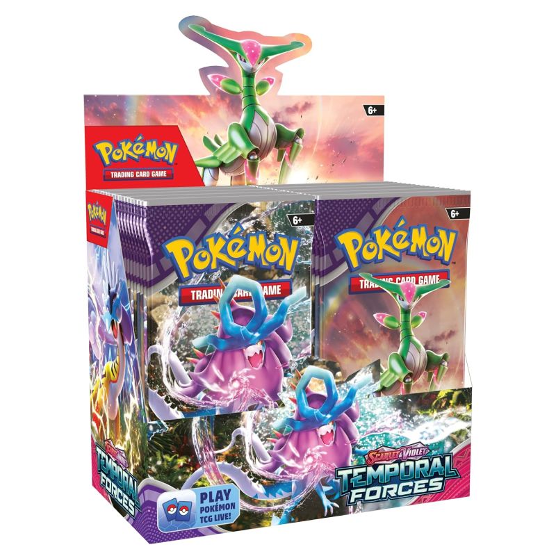 Pokémon Scarlet & Violet 5: Temporal Forces Booster Box/Display-Hobbykort