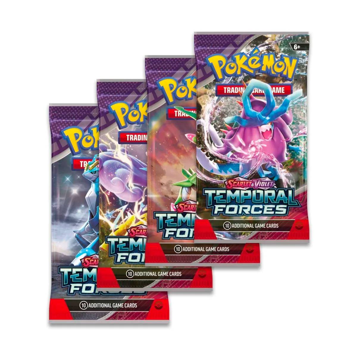 Pokémon Scarlet & Violet 5: Temporal Forces Booster Pack - Hobbykort