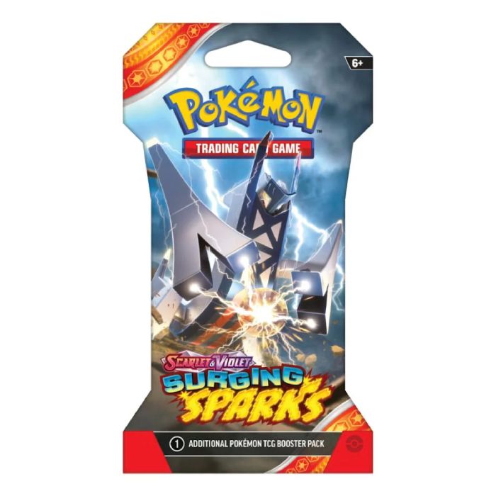 Pokémon Scarlet & Violet 8: Surging Sparks Sleeved Booster-Hobbykort