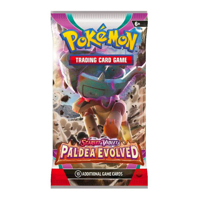 Pokémon Scarlet and Violet 2: Paldea Evolved Booster Pack - Hobbykort