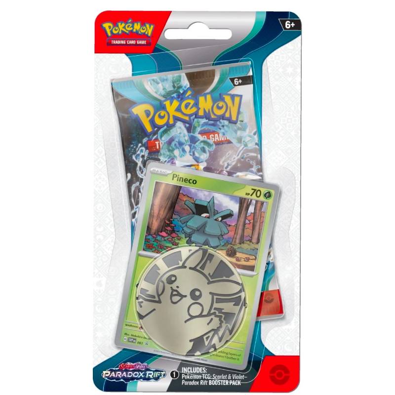 Pokémon Scarlet and Violet 4: Paradox Rift Checklane Blister Pack - Hobbykort