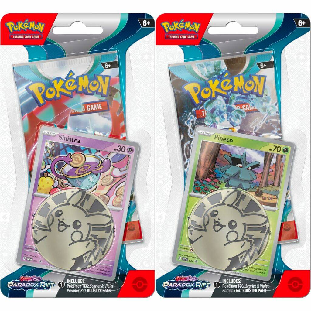 Pokémon Scarlet and Violet 4: Paradox Rift Checklane Blister Pack - Hobbykort