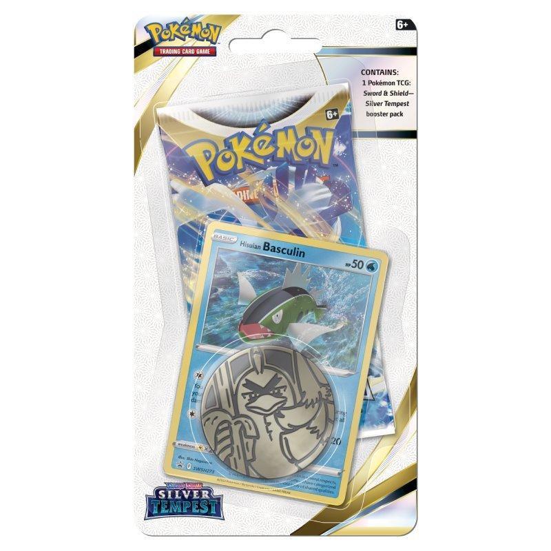 Pokémon Sword & Shield 12: Silver Tempest Checklane Blister Pack - Hobbykort