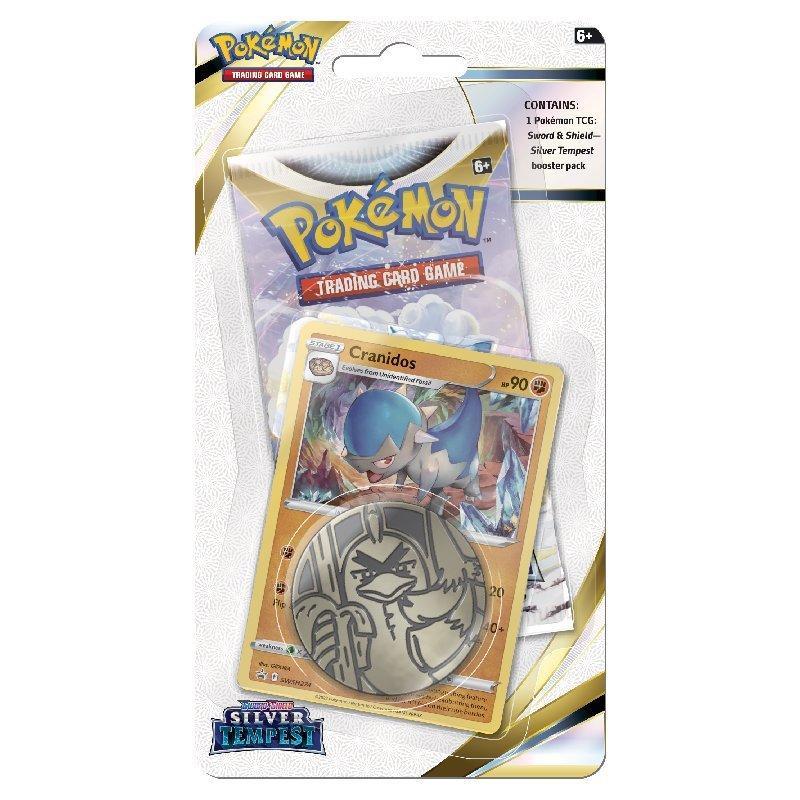 Pokémon Sword & Shield 12: Silver Tempest Checklane Blister Pack - Hobbykort