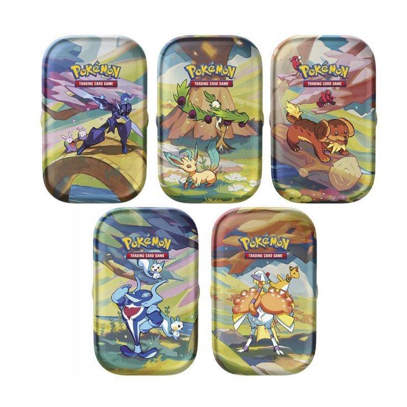 Pokémon Vibrant Paldea Mini Tin Display/Box (10st)-Hobbykort