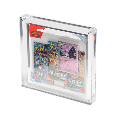 Pokémon Acrylic Case- 3-pack Blister-Hobbykort