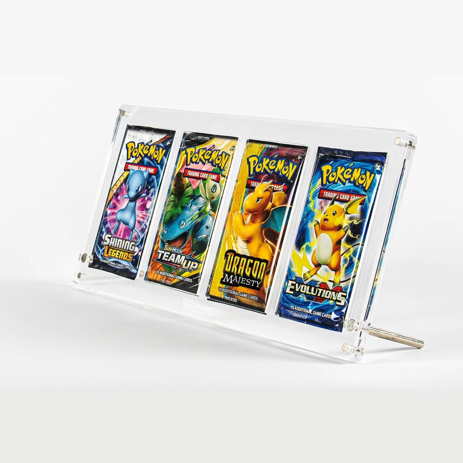 Pokémon Acrylic Case- Booster Pack 4 slot-Hobbykort