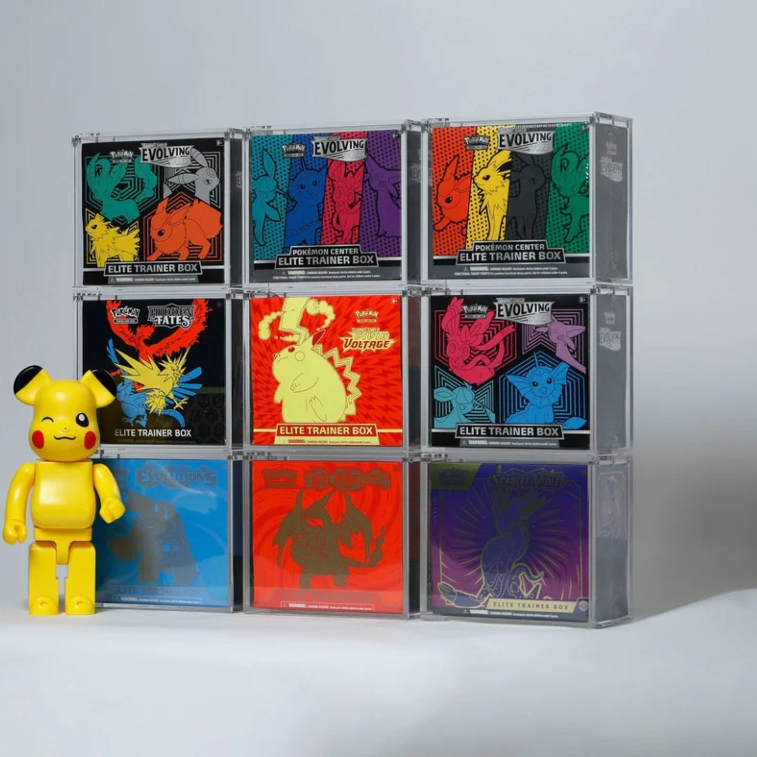 Pokémon Acrylic Case - Elite Trainer Box Display-Hobbykort