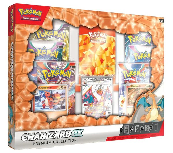 Pokémon TCG: Charizard ex Premium Collection-Hobbykort