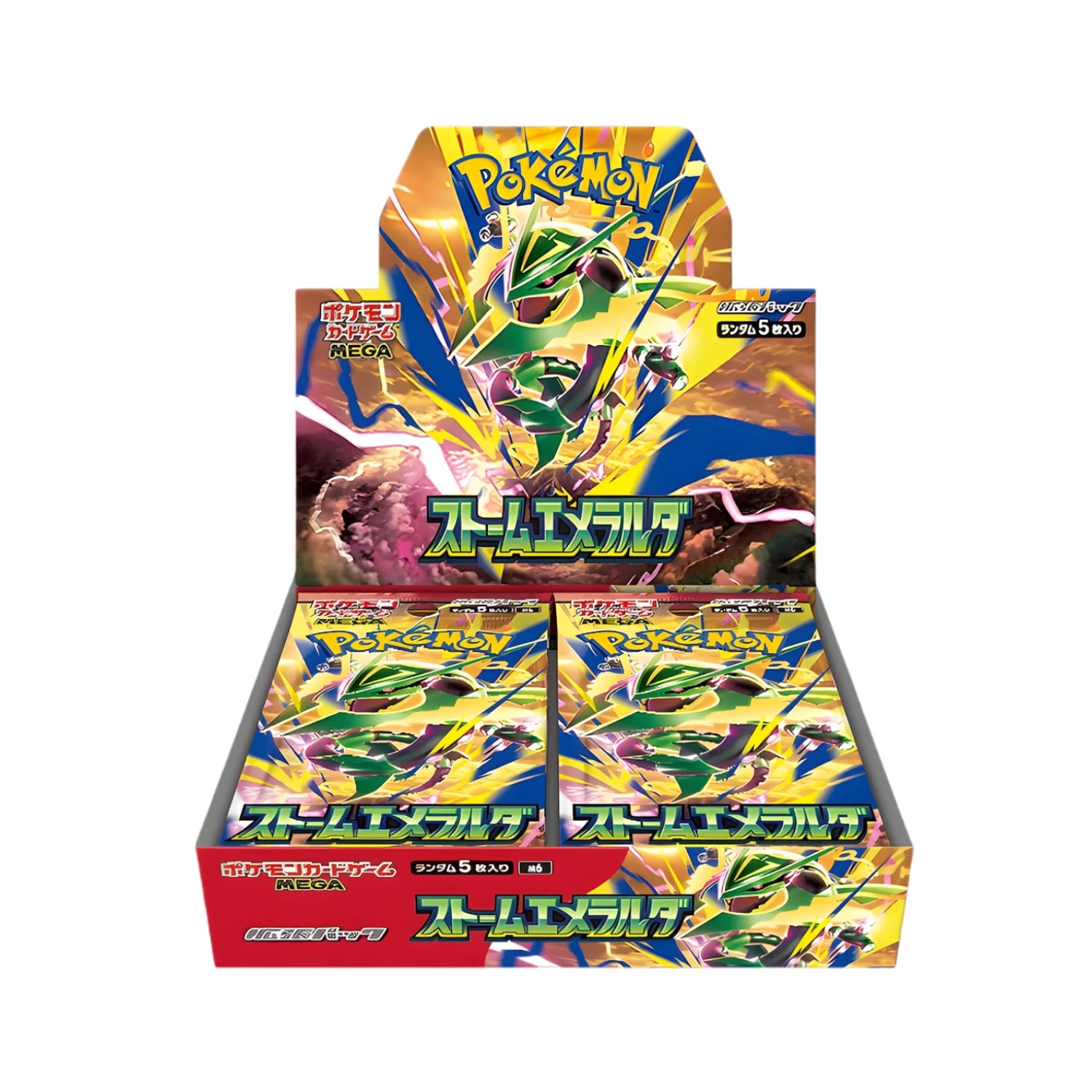 Pokémon M6: Storm Emeralda Booster Box (JP)-Hobbykort