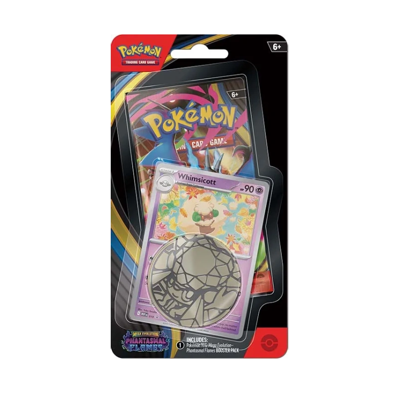 Pokémon ME02: Phantasmal Flames Checklane Blister-Hobbykort