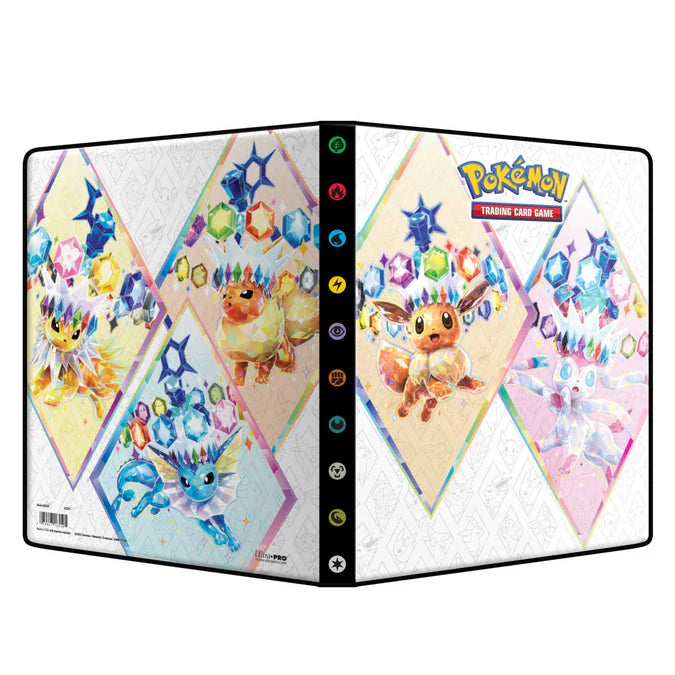 Ultra Pro: Pokémon Prismatic Evolutions 9-Pocket Portfolio-Hobbykort