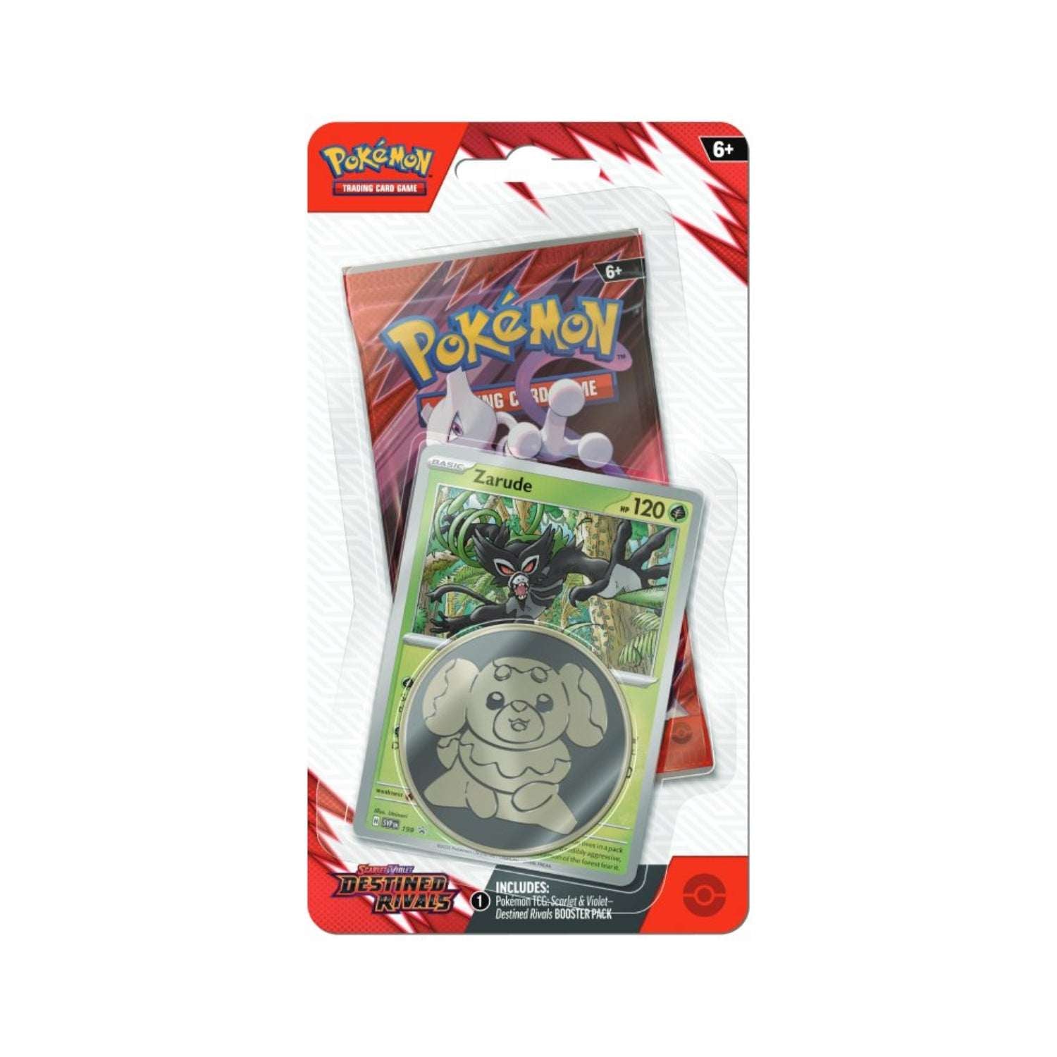 Pokémon SV10: Destined Rivals Checklane Blister Pack-Hobbykort